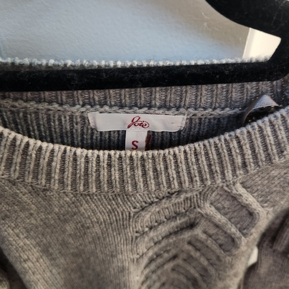 Joie Grey Cable Sweater - Picture 3 of 3